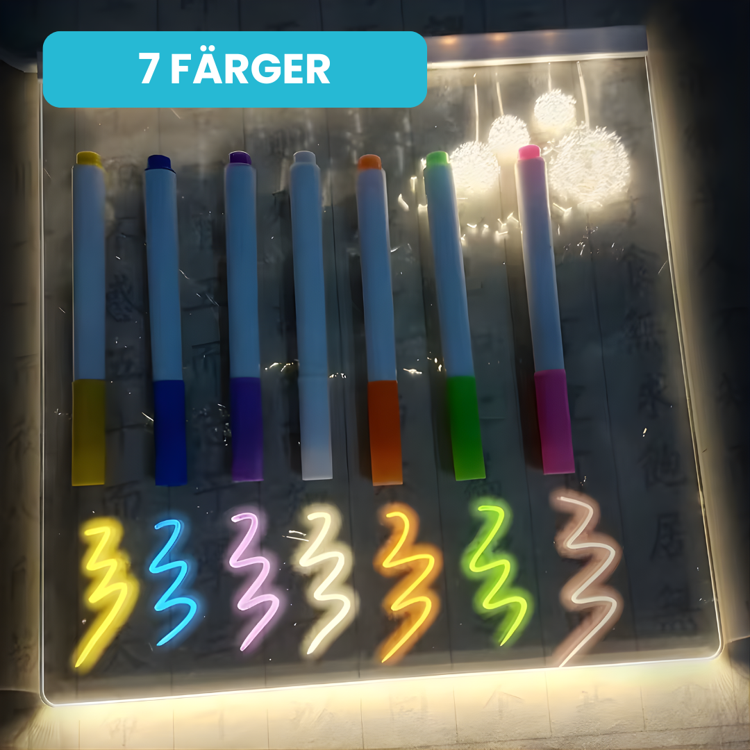 Lumiscrib™ LED ritplatta för barn